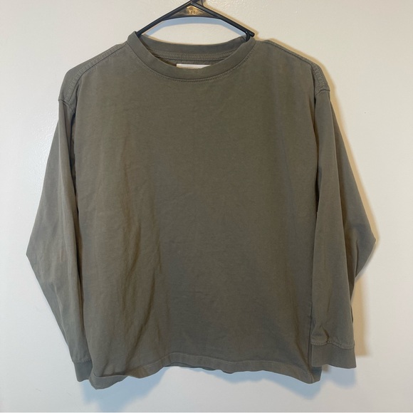 Zara Other - Zara kids green long sleeve basic shirt boys size 11/12